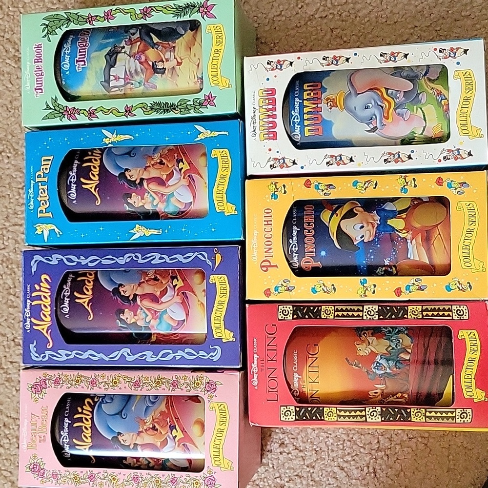 Walt Disney Classic Plastic Glasses